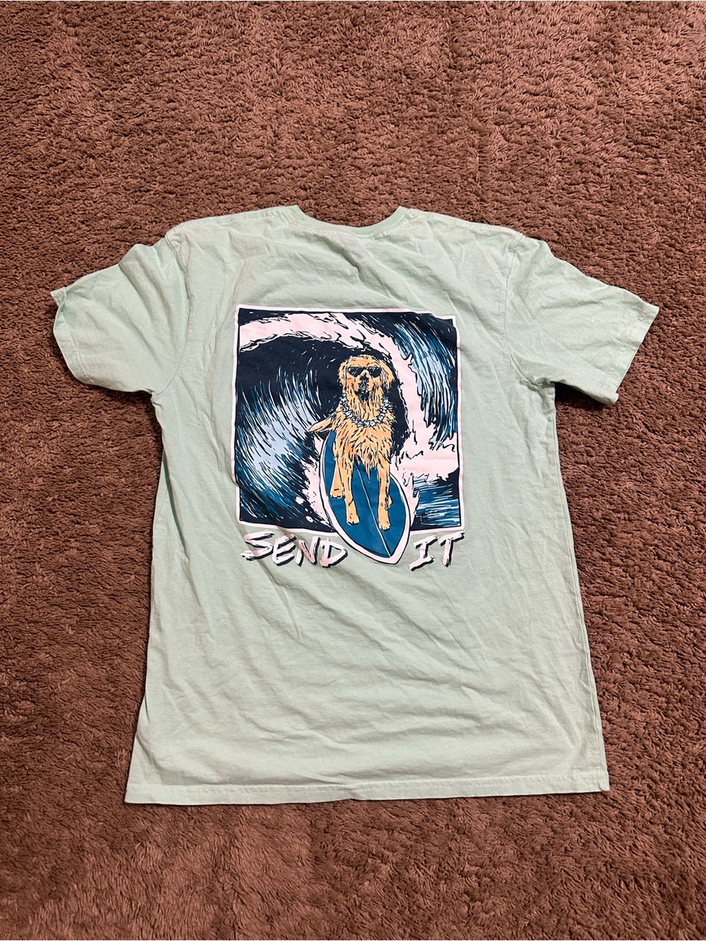 Vintage Southern lure “waves” shirt size medium